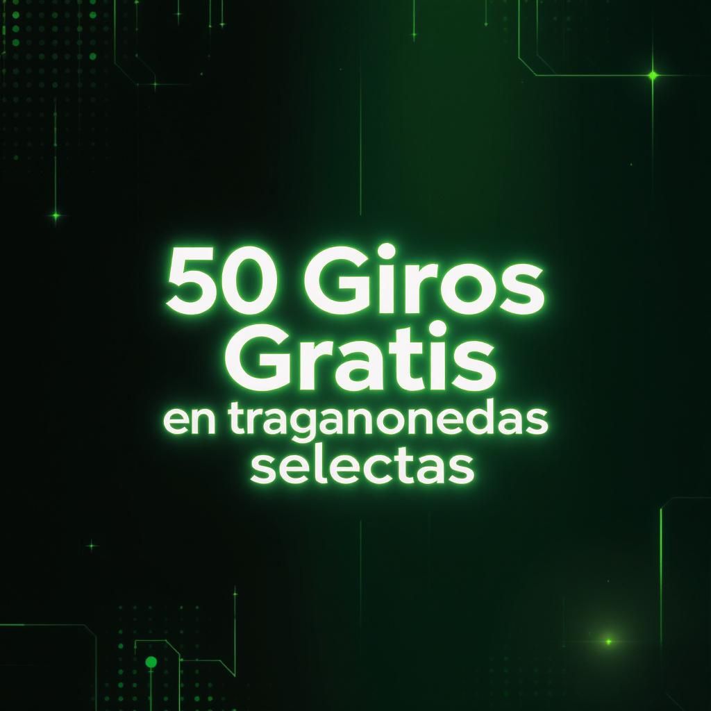 50 Giros Gratis en tragamonedas selectas